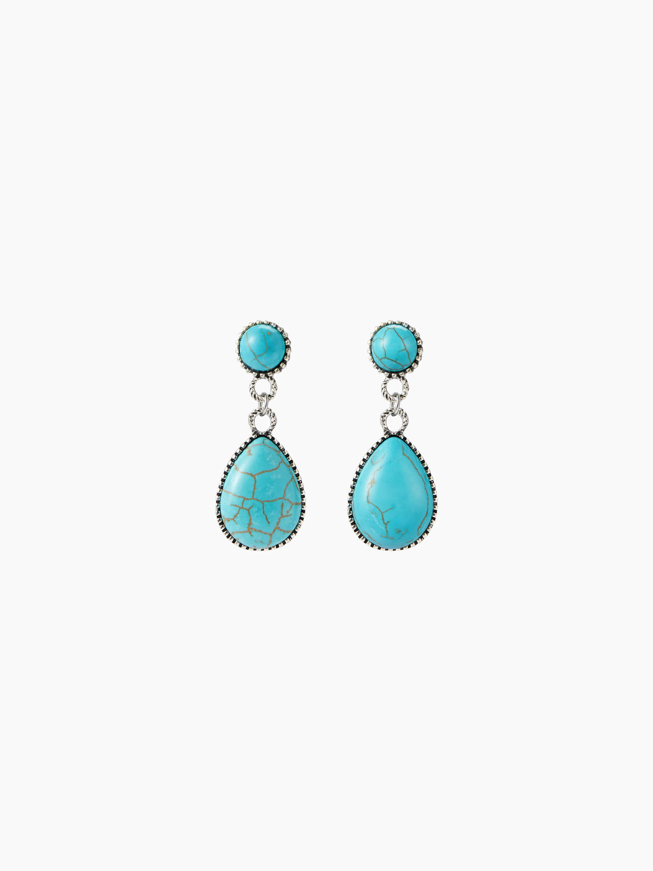 WATERDROP TURQUOISE DROP EARRINGS sold by Cider