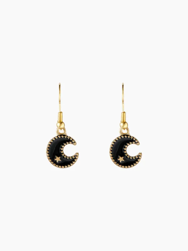 MOON DROP EARRINGS sold by Cider