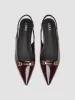 HORSEBIT POINTED TOE SLINGBACK FLATS sold by Cider