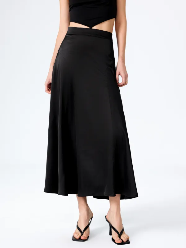 High Waist Maxi Skirt sold by Cider