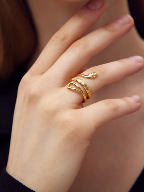 Snake Design Ring sold by Cider