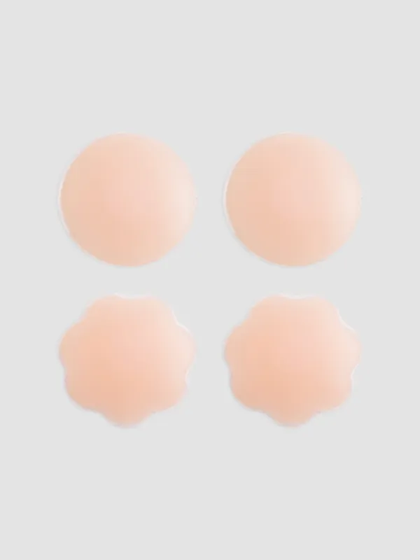 2 Pairs Reusable Adhesive Silicone Nipple Covers sold by Cider