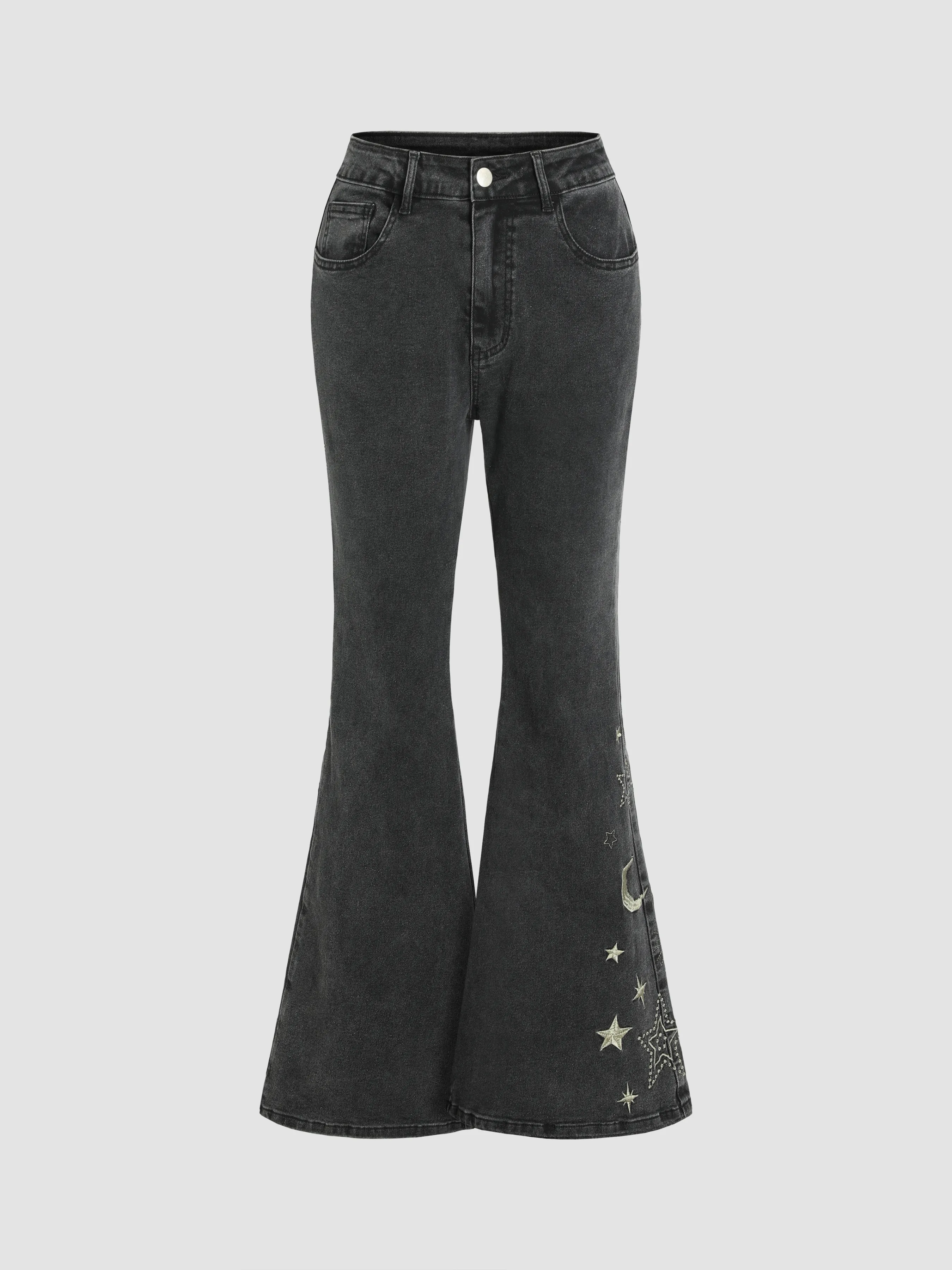 Denim Star Flared Jeans  sold by Cider