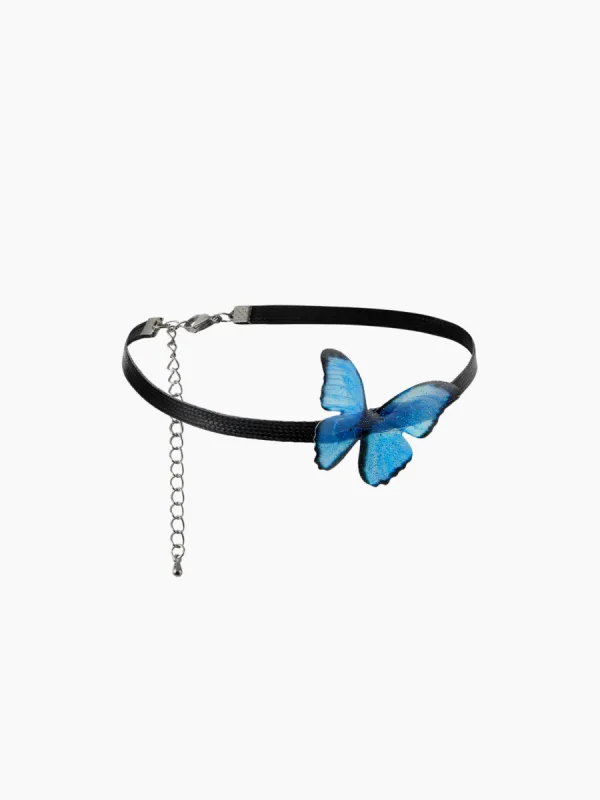 BUTTERFLY DECOR CHOKER sold by Cider
