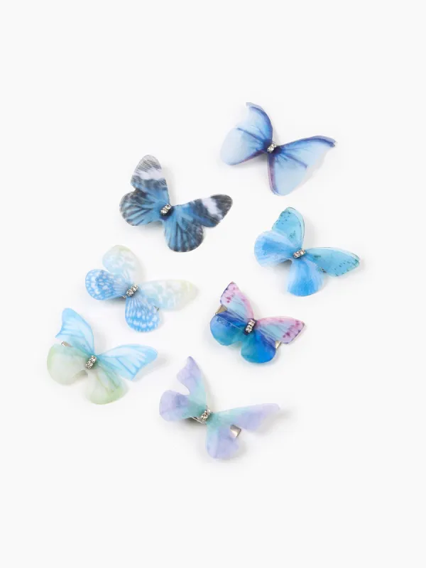 7pcs Butterfly Hair Clip sold by Cider