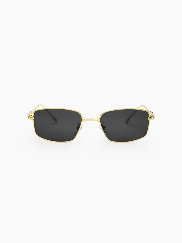 RECTANGULAR METAL FRAME SUNGLASSES sold by Cider