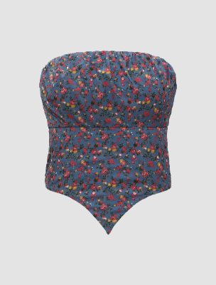 Ditsy Elasticated Tube Top sold by Cider