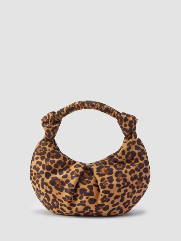 LEOPARD PRINT SUEDE CLUTCH BAG sold by Cider