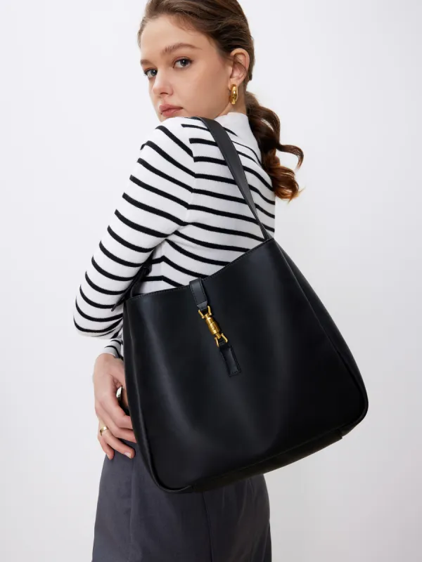 Soft Push-lock Decor Tote Bag sold by Cider
