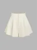 High Waist Pleated Shorts sold by Cider