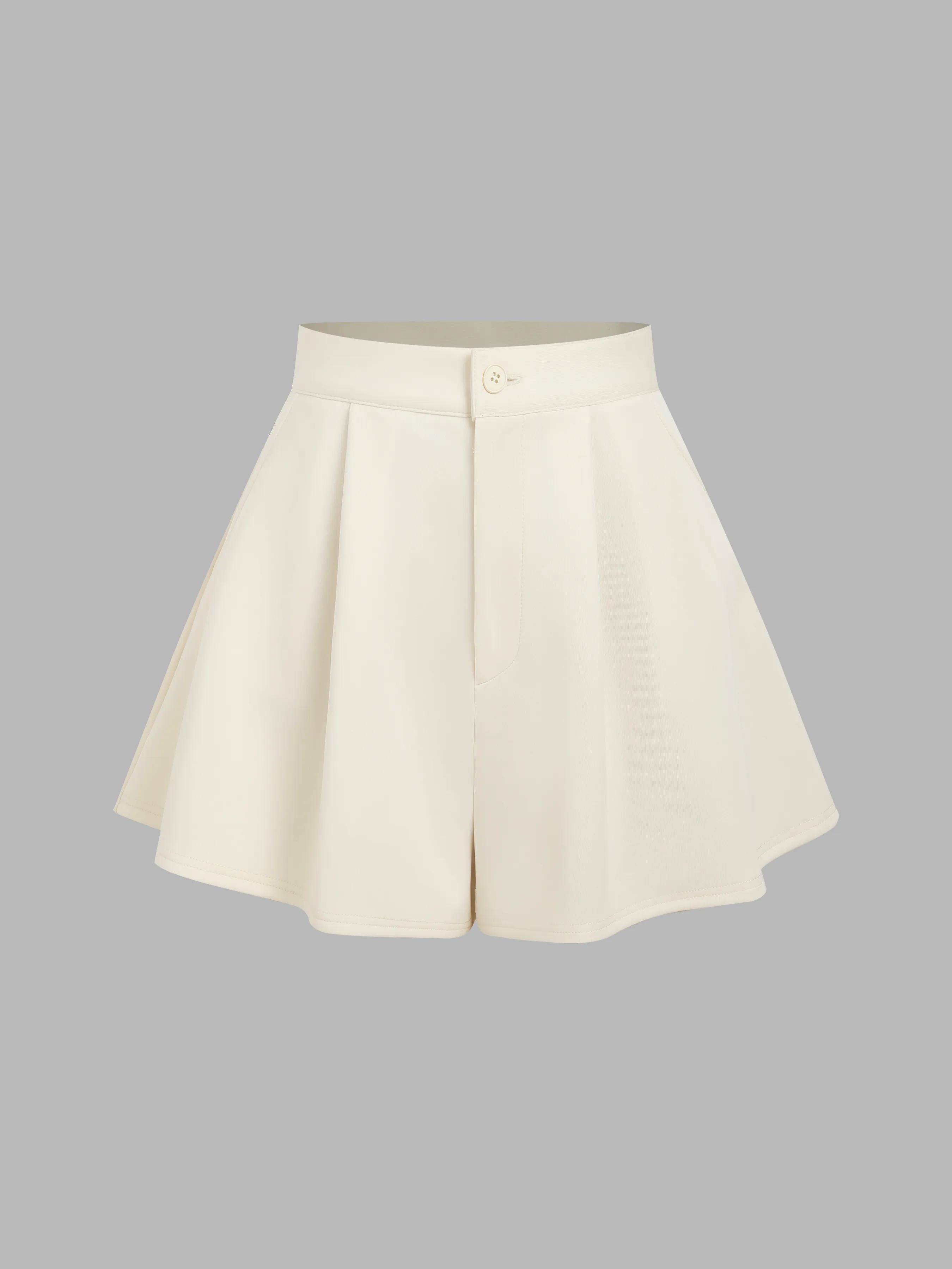 High Waist Pleated Shorts sold by Cider