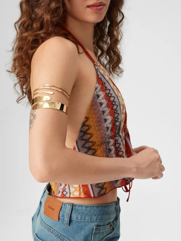 2PCS METALLIC ARM CUFF  sold by Cider