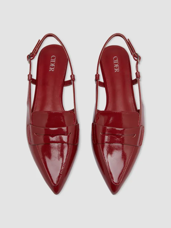 POINTED SLINGBACK FLATS sold by Cider