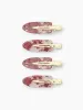 4PCS FLORAL HAIR CLIPS sold by Cider