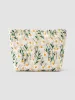 DAISY EMBROIDERED MAKEUP BAG sold by Cider