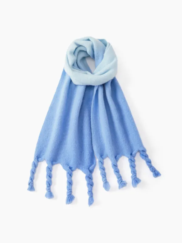 TWIST TASSEL SCARF sold by Cider