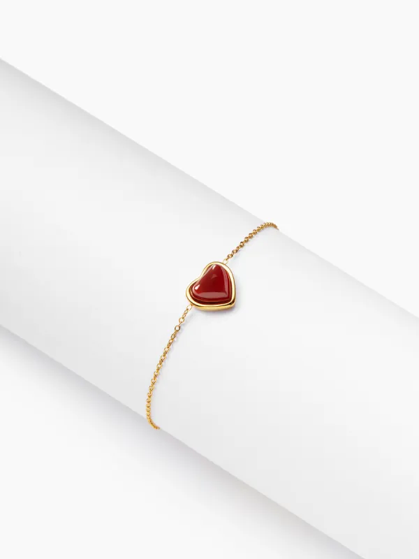 RED HEART  BRACELET sold by Cider