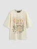 Sunny Side Up Graphic Short Sleeve Tee sold by Cider