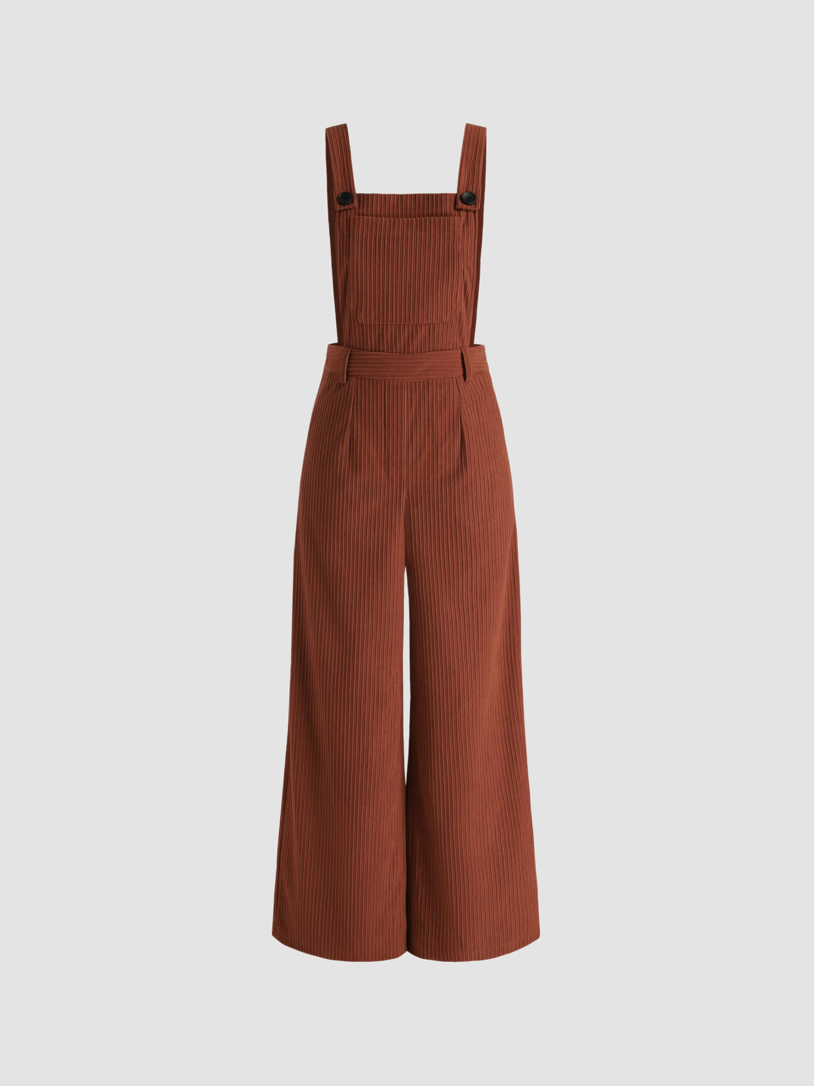 Corduroy Wide Leg Jumpsuit sold by Cider