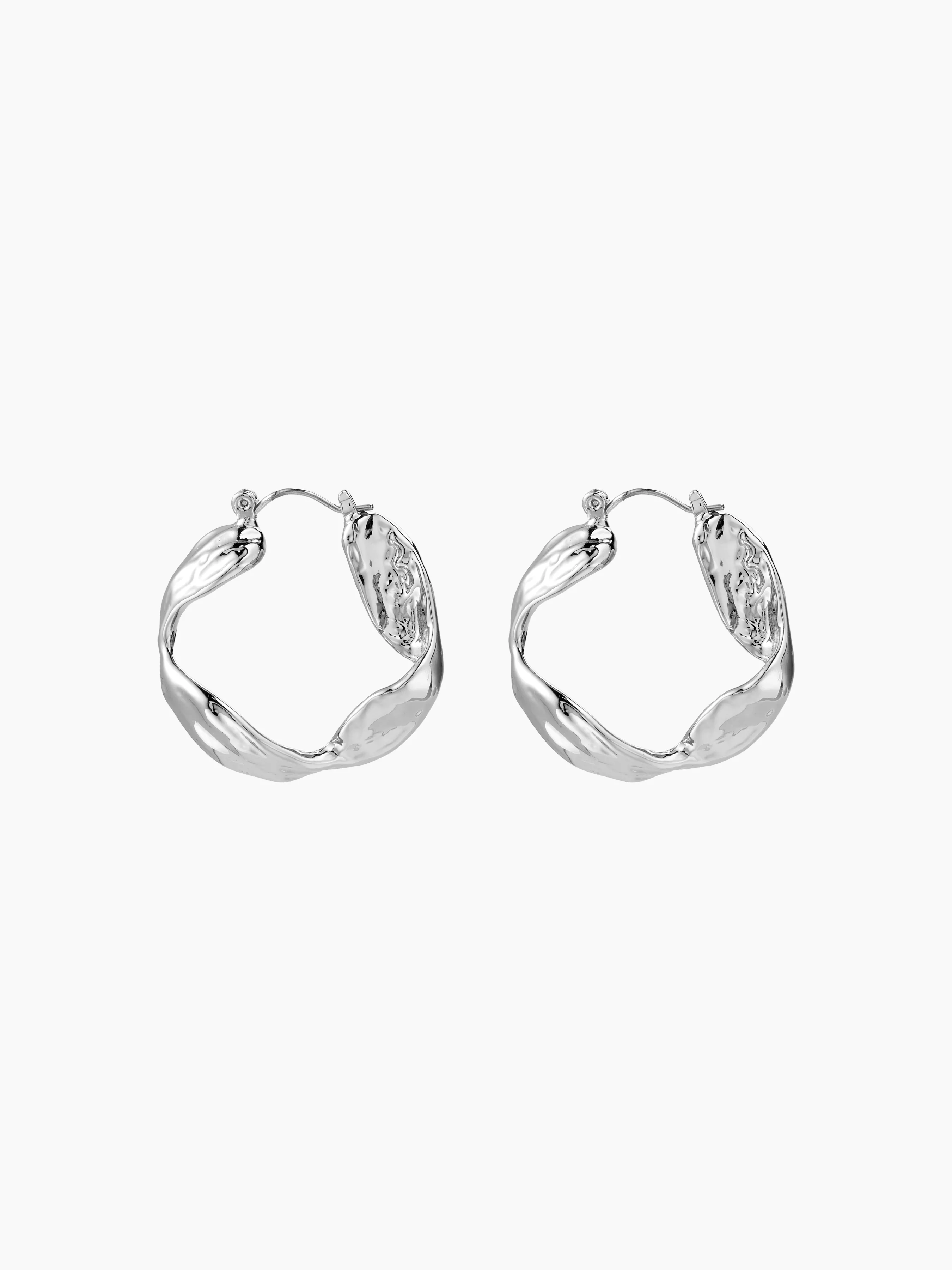 TWISTED HOOP EARRINGS sold by Cider