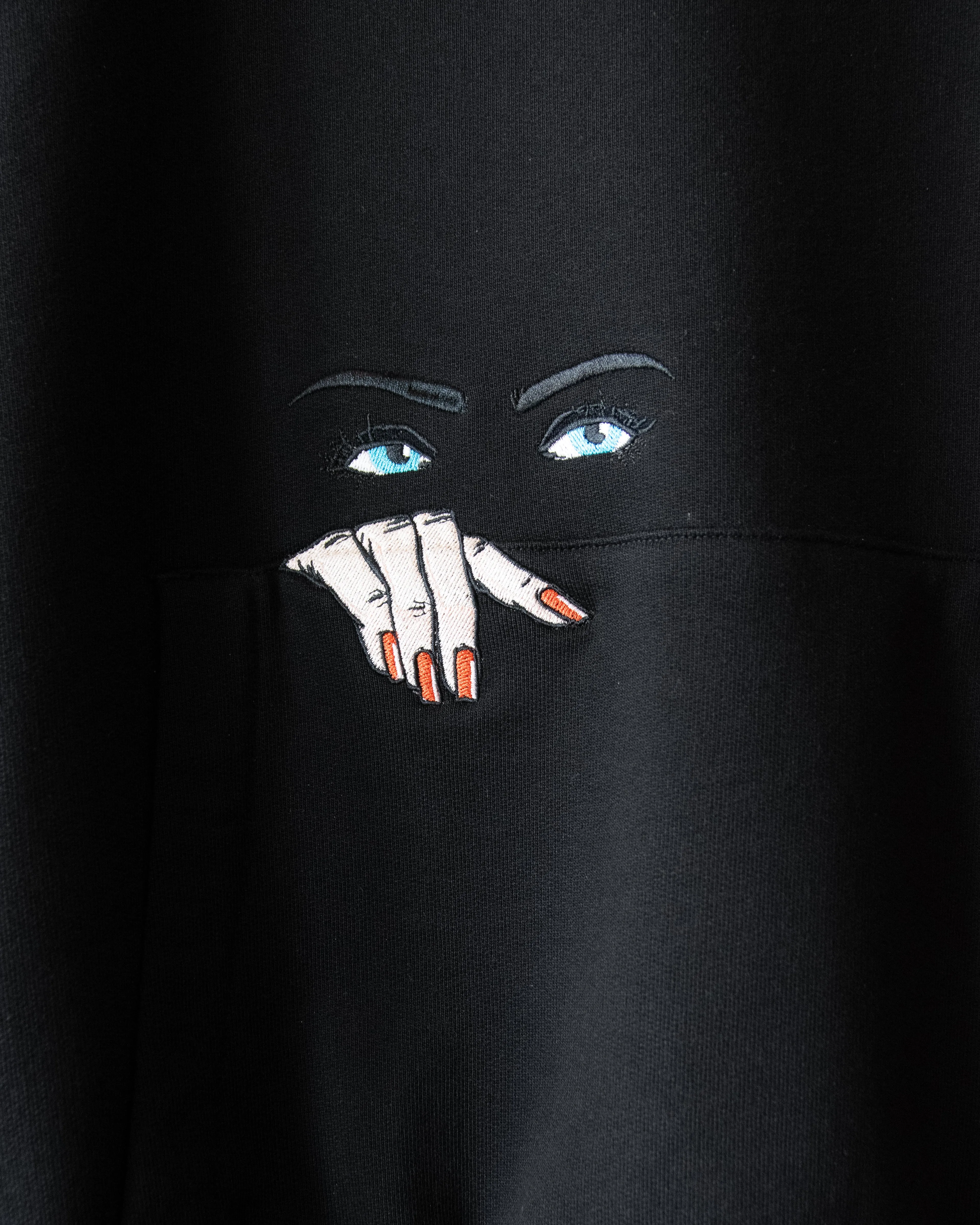 PEEPING HOODIE sold by House of Errors product image thumbnail 2