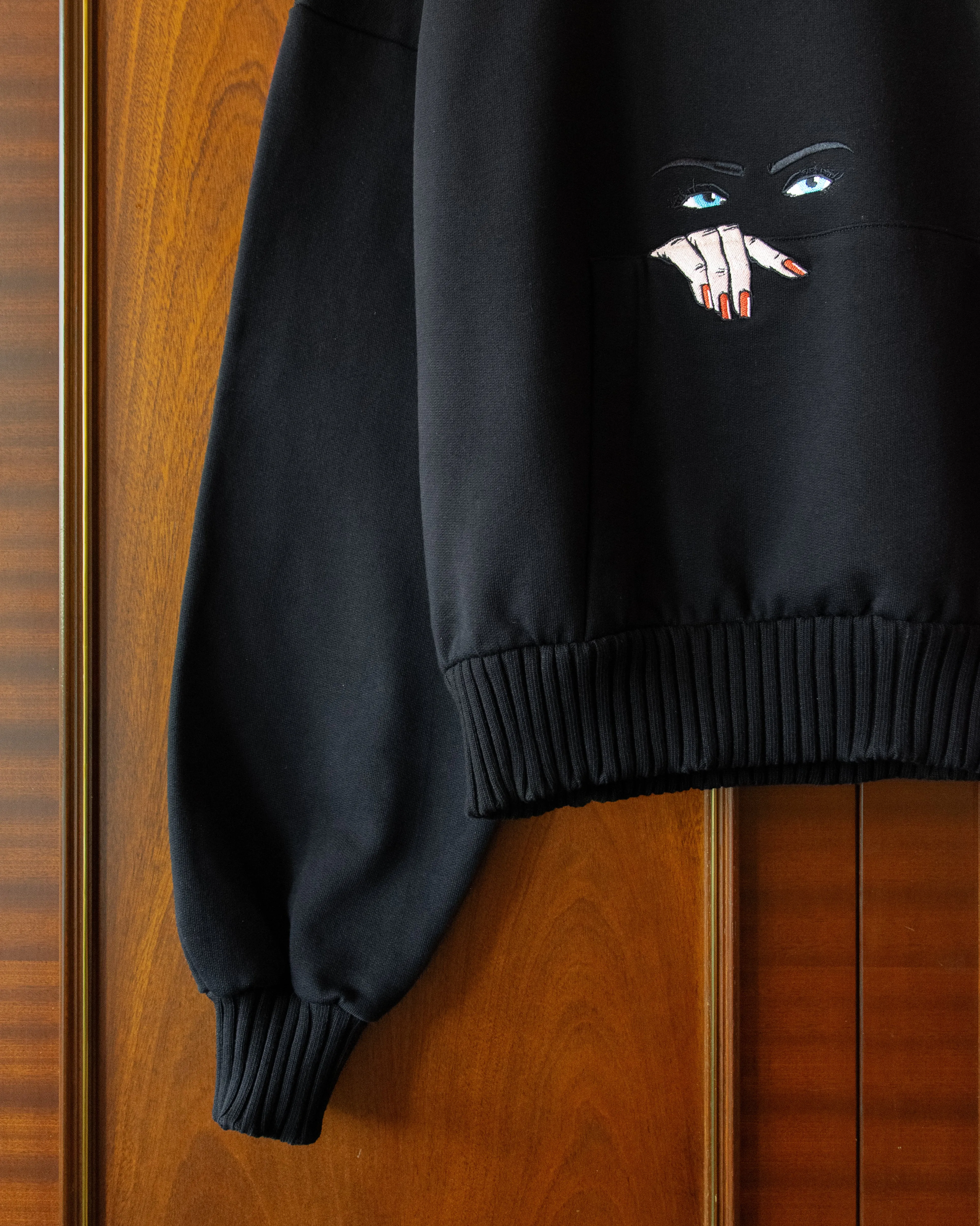 PEEPING HOODIE sold by House of Errors product image thumbnail 4