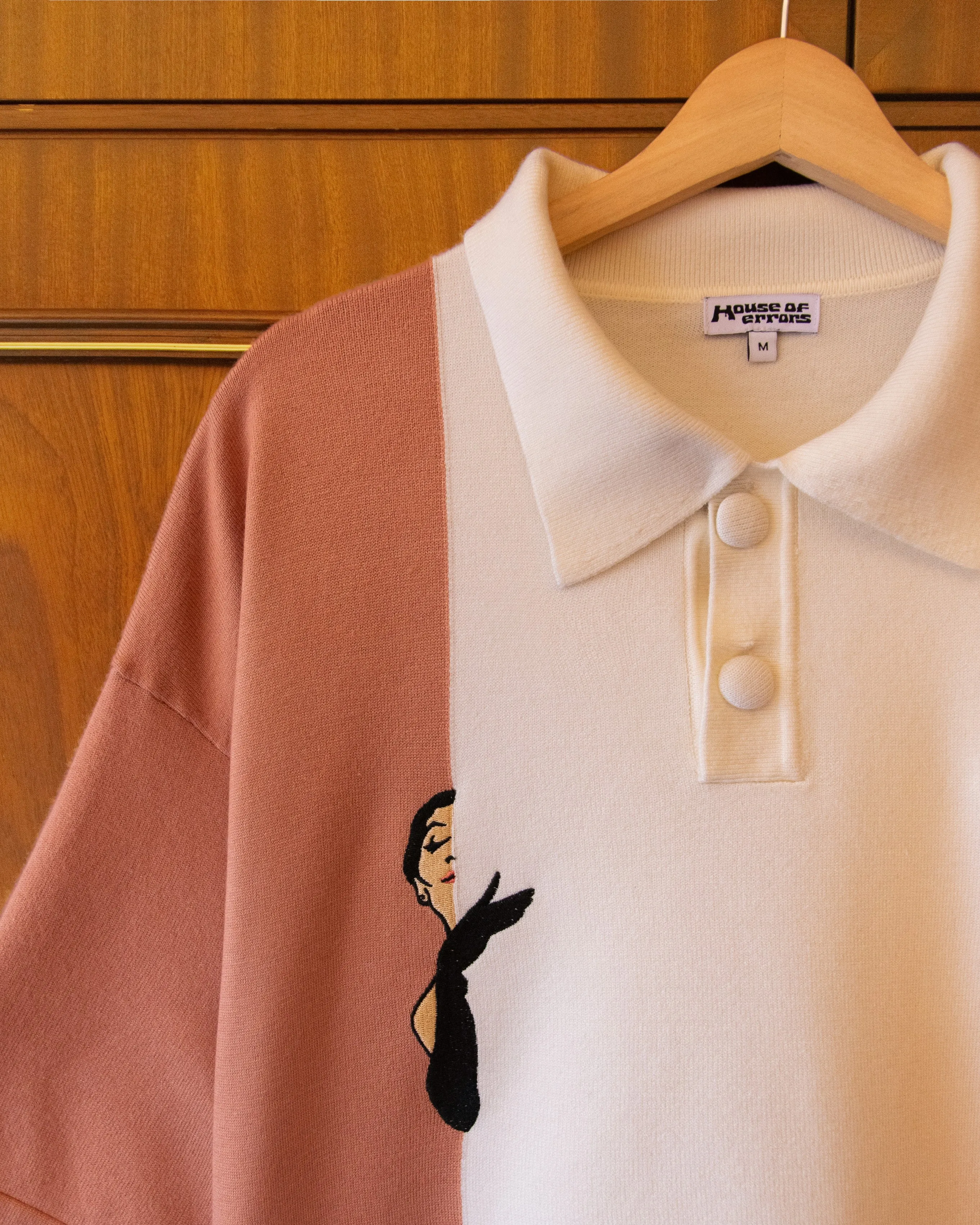 KNITTED PEEKING POLO sold by House of Errors product image thumbnail 5
