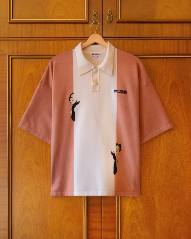 KNITTED PEEKING POLO made by House of Errors
