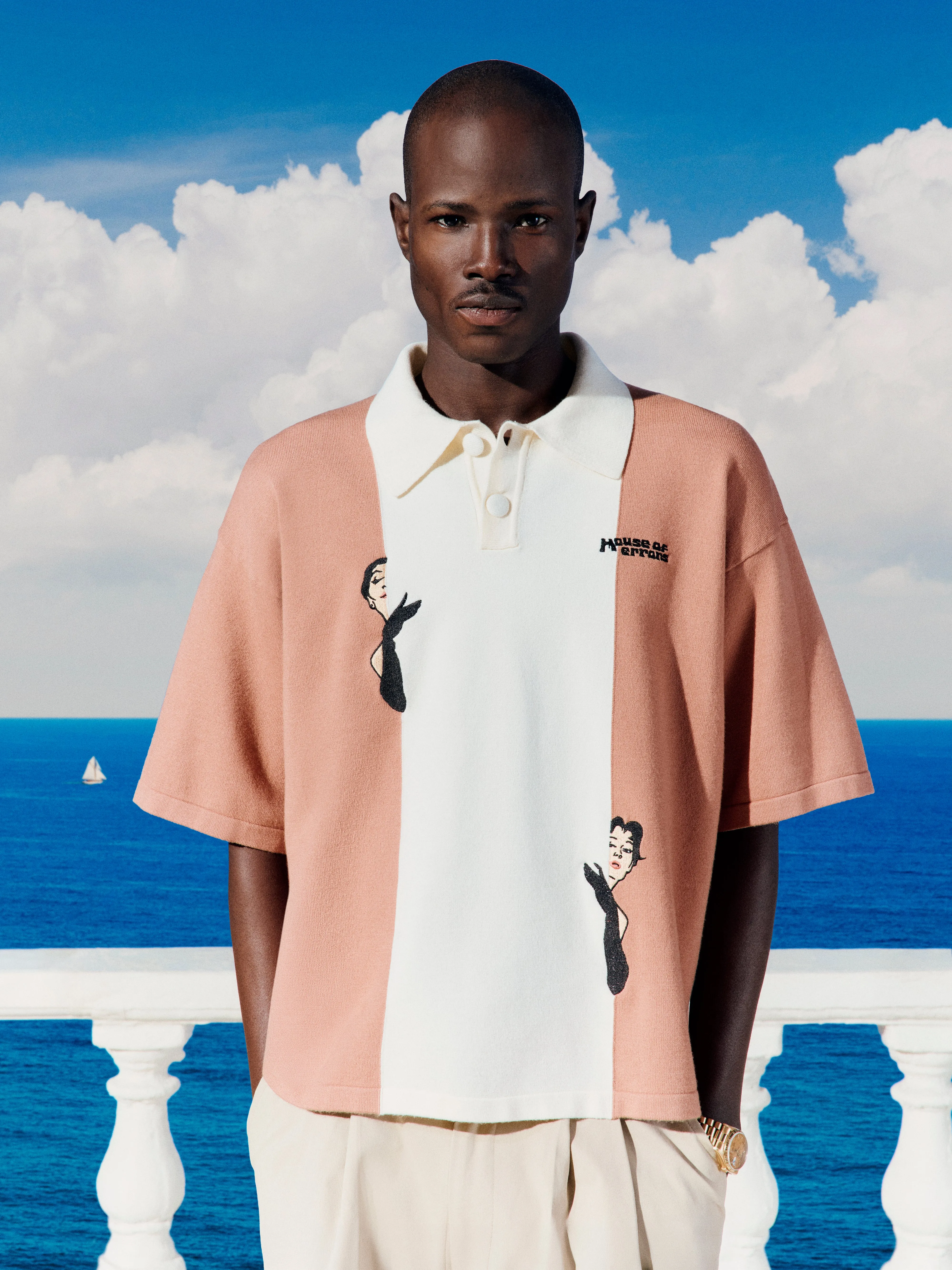 KNITTED PEEKING POLO sold by House of Errors product image thumbnail 2