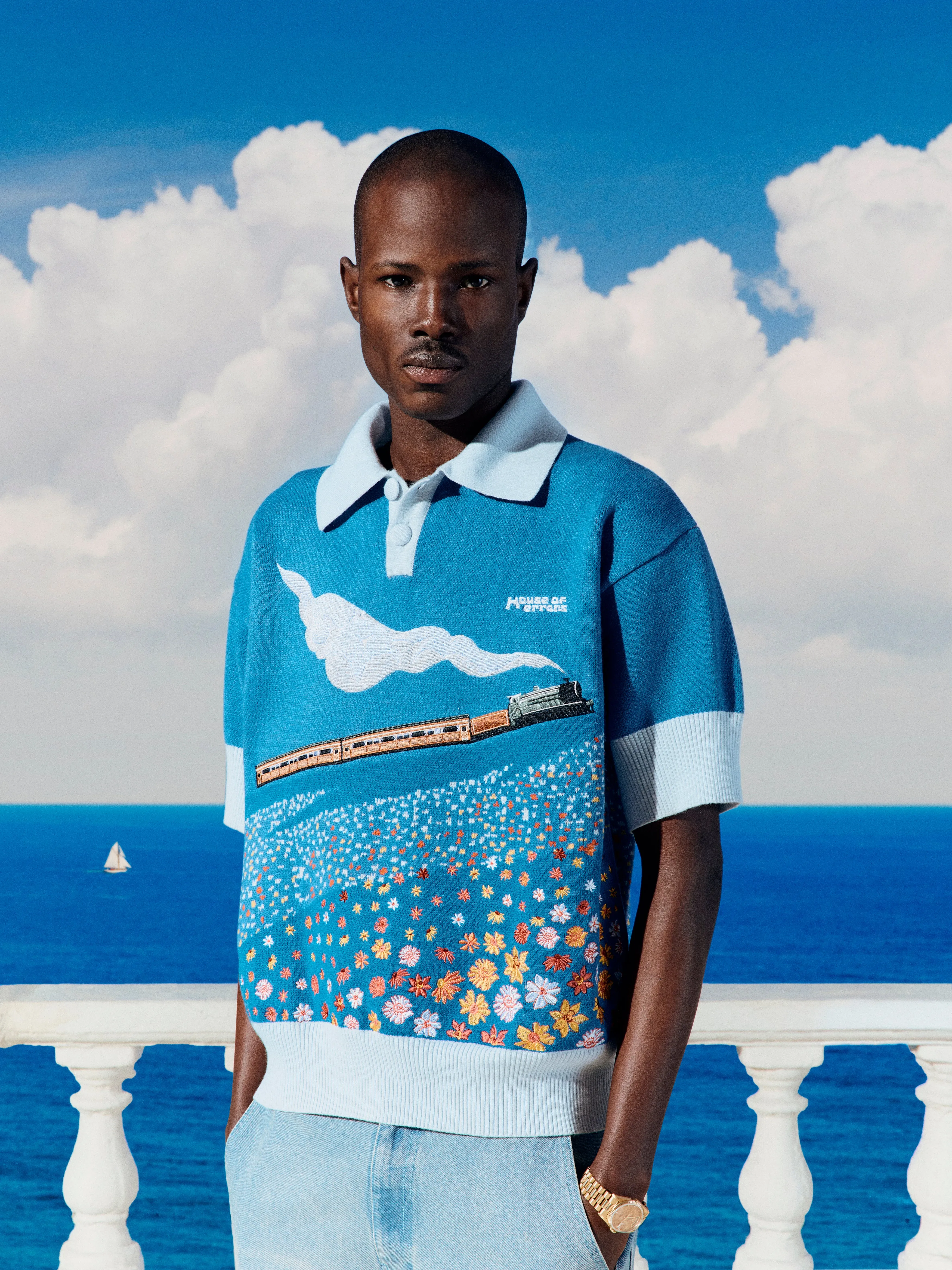 ERRORS EXPRESS EMBROIDERED POLO sold by House of Errors product image thumbnail 4