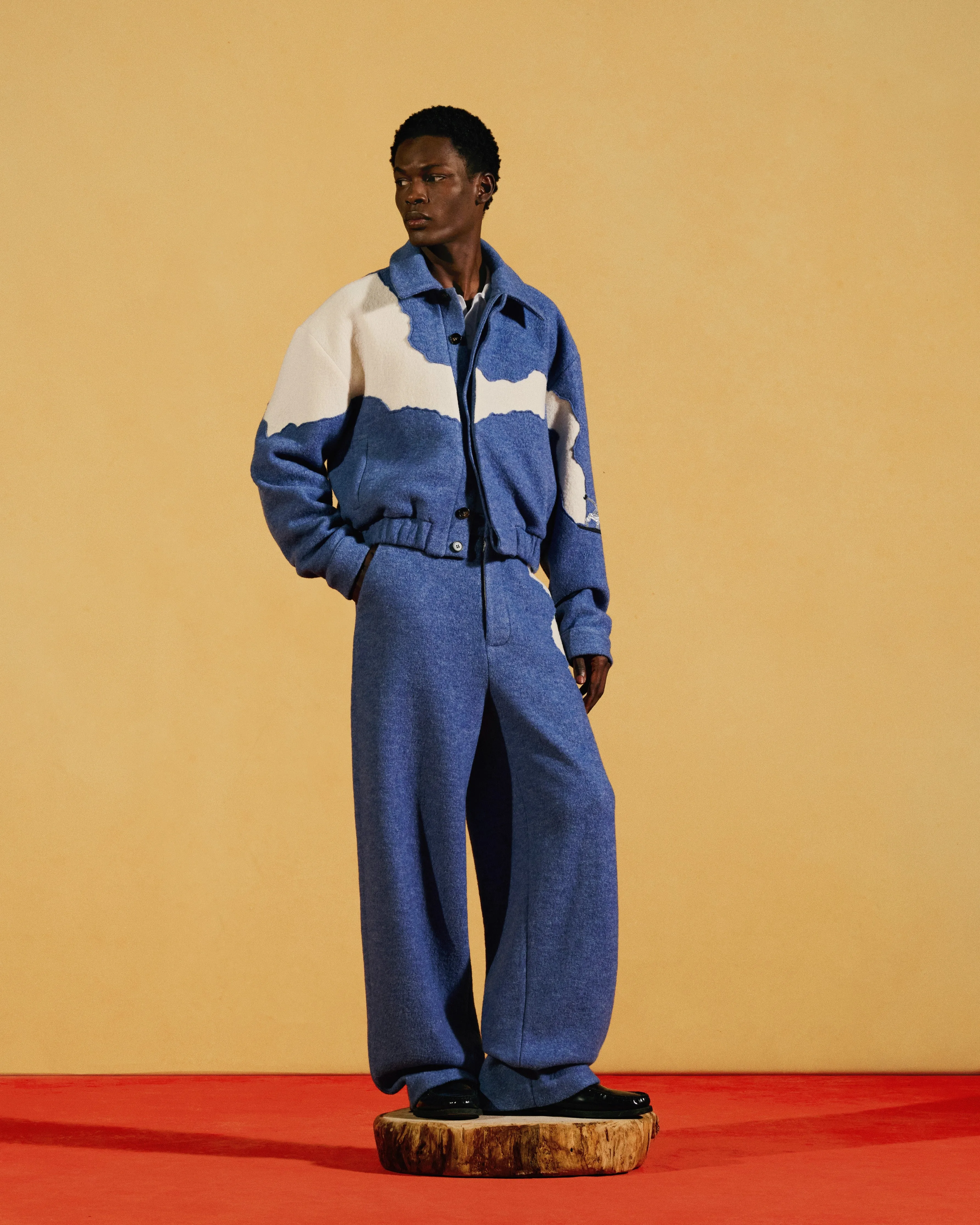WOOL 'PLANCHE A NEIGE' BOMBER sold by House of Errors product image thumbnail 2