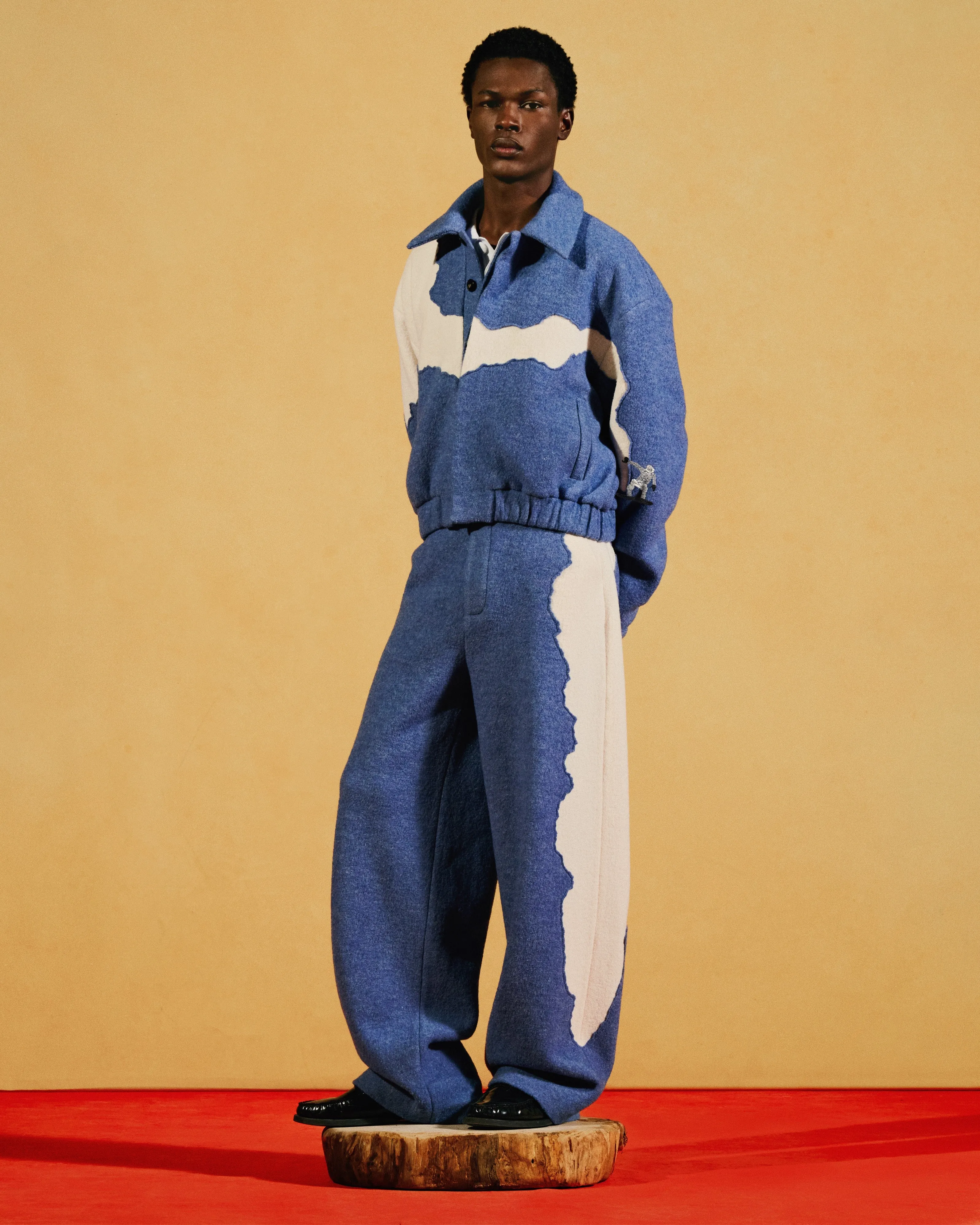WOOL 'PLANCHE A NEIGE' BOMBER sold by House of Errors product image thumbnail 3