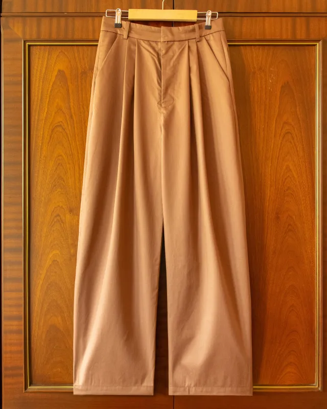 CROWN TROUSERS IN BROWN made by House of Errors