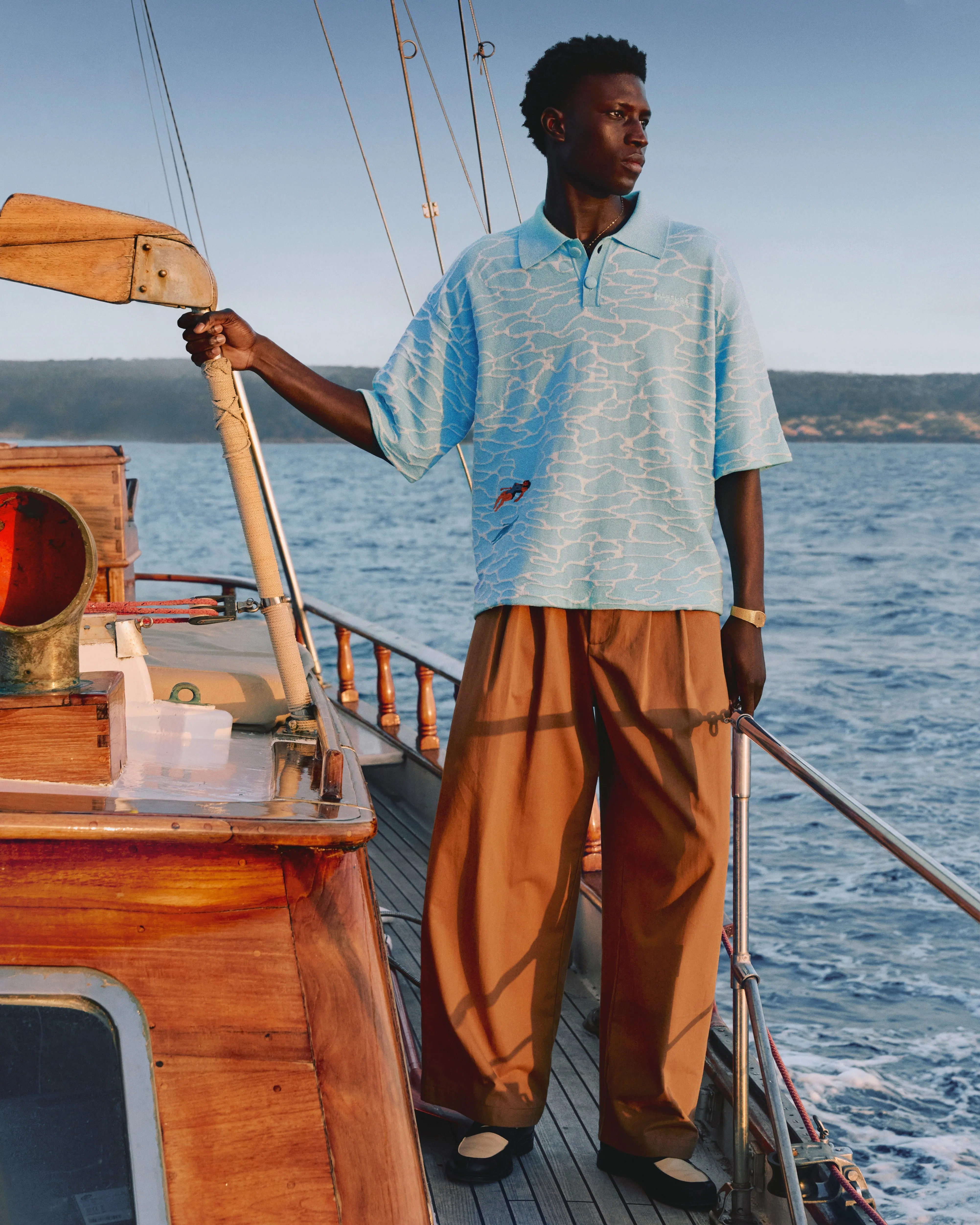CROWN TROUSERS IN BROWN sold by House of Errors product image thumbnail 2