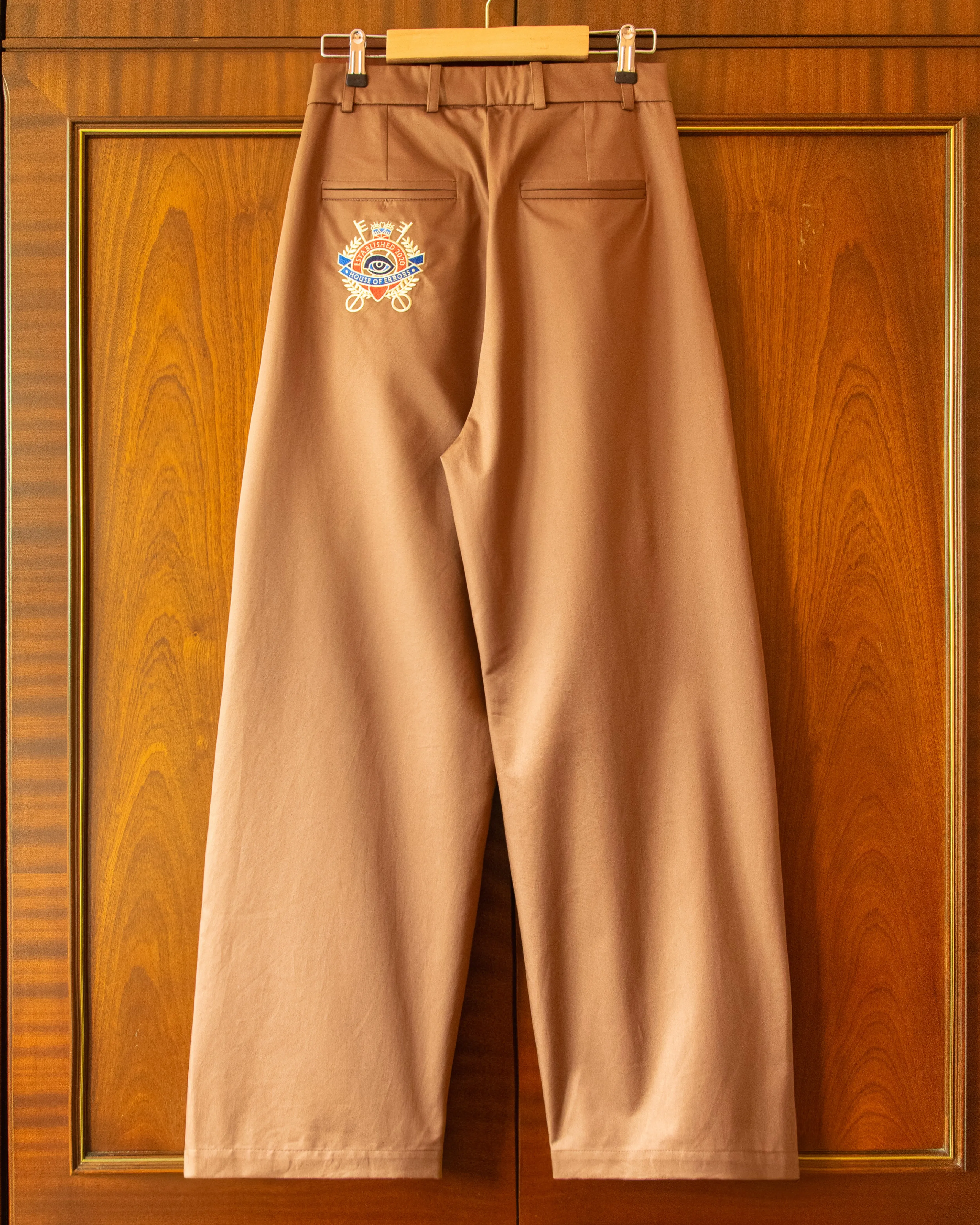 CROWN TROUSERS IN BROWN sold by House of Errors product image thumbnail 3