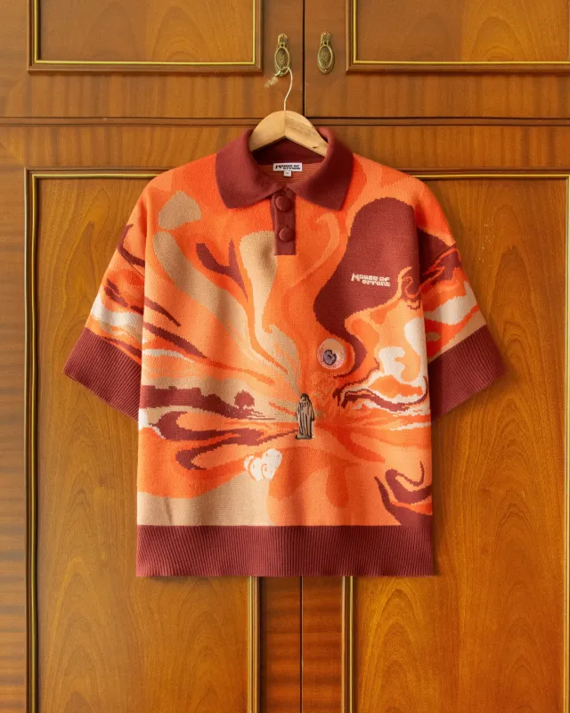 MAN OF THE DUNES POLO - SUNSET made by House of Errors