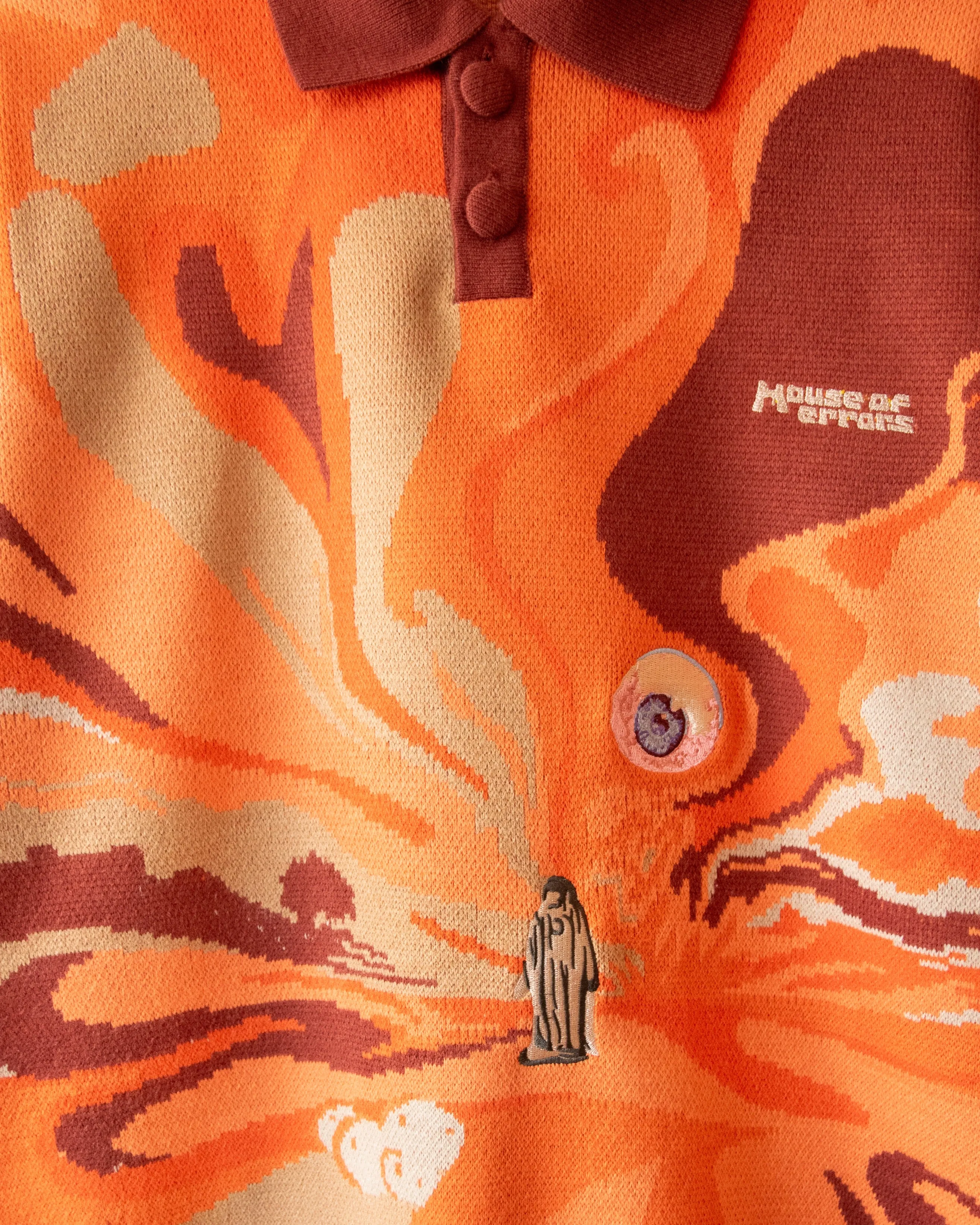 MAN OF THE DUNES POLO - SUNSET sold by House of Errors product image thumbnail 5