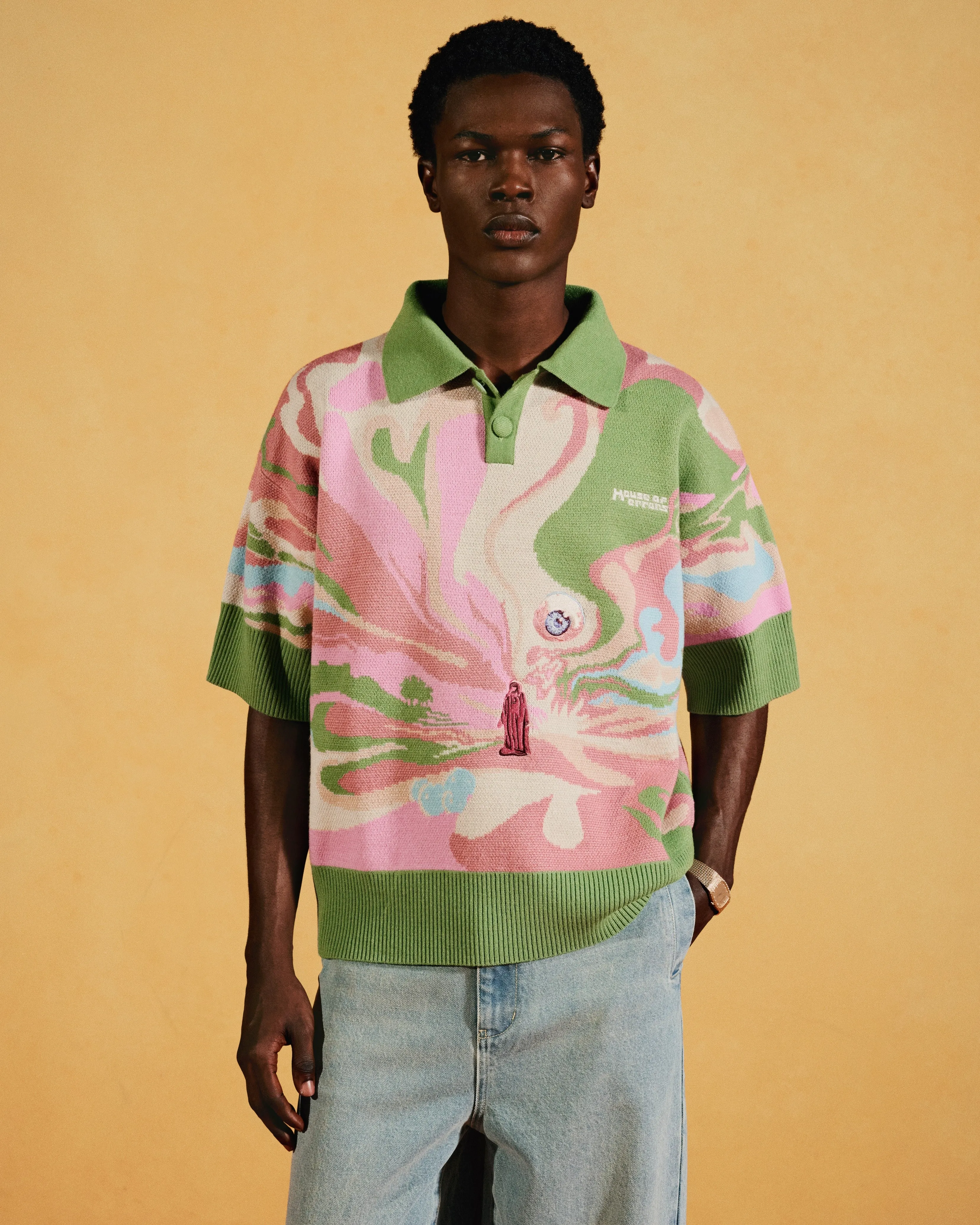 MAN OF THE DUNES POLO - MULTI sold by House of Errors product image thumbnail 2