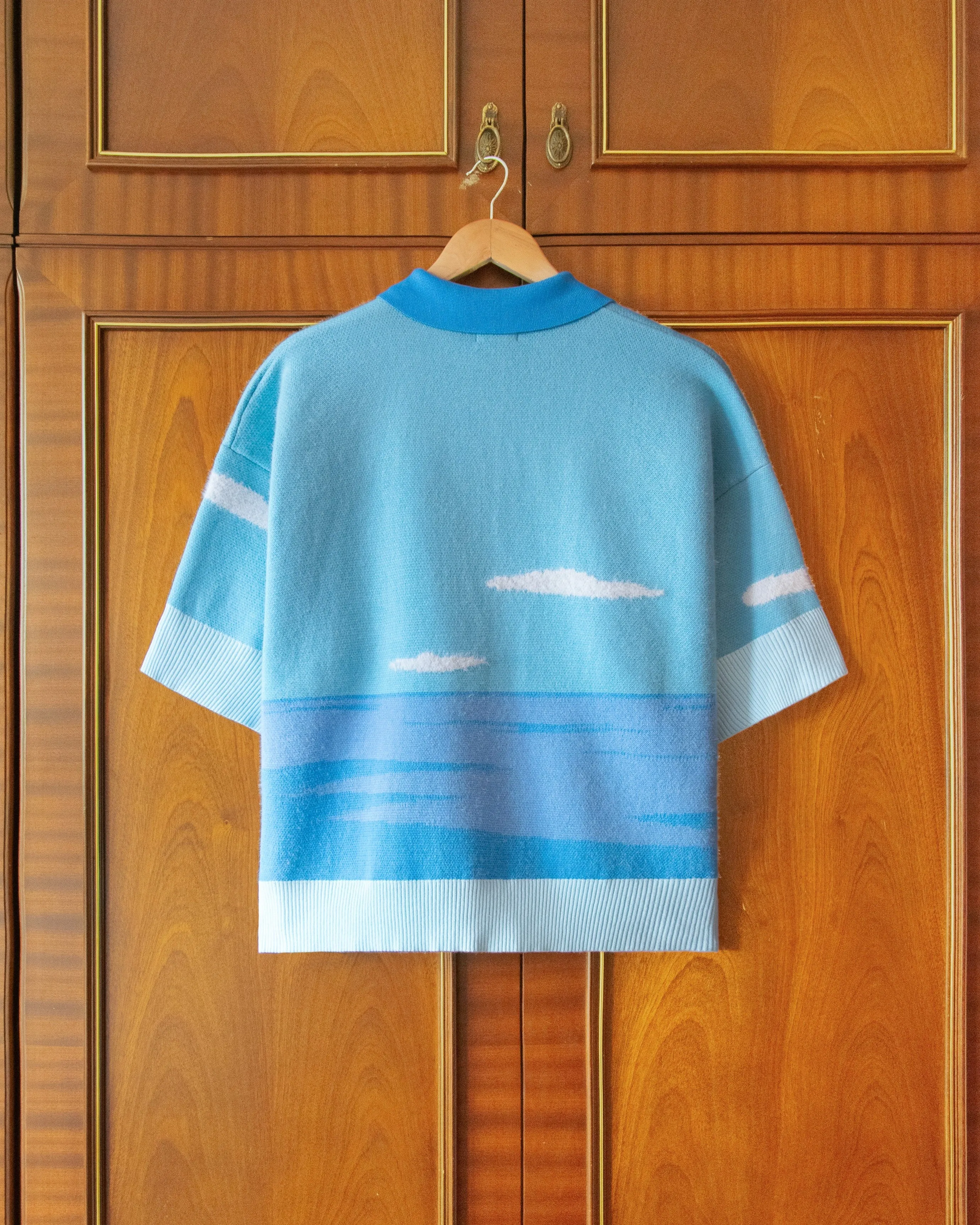 KNITTED SEASIDE RIDE POLO sold by House of Errors product image thumbnail 2