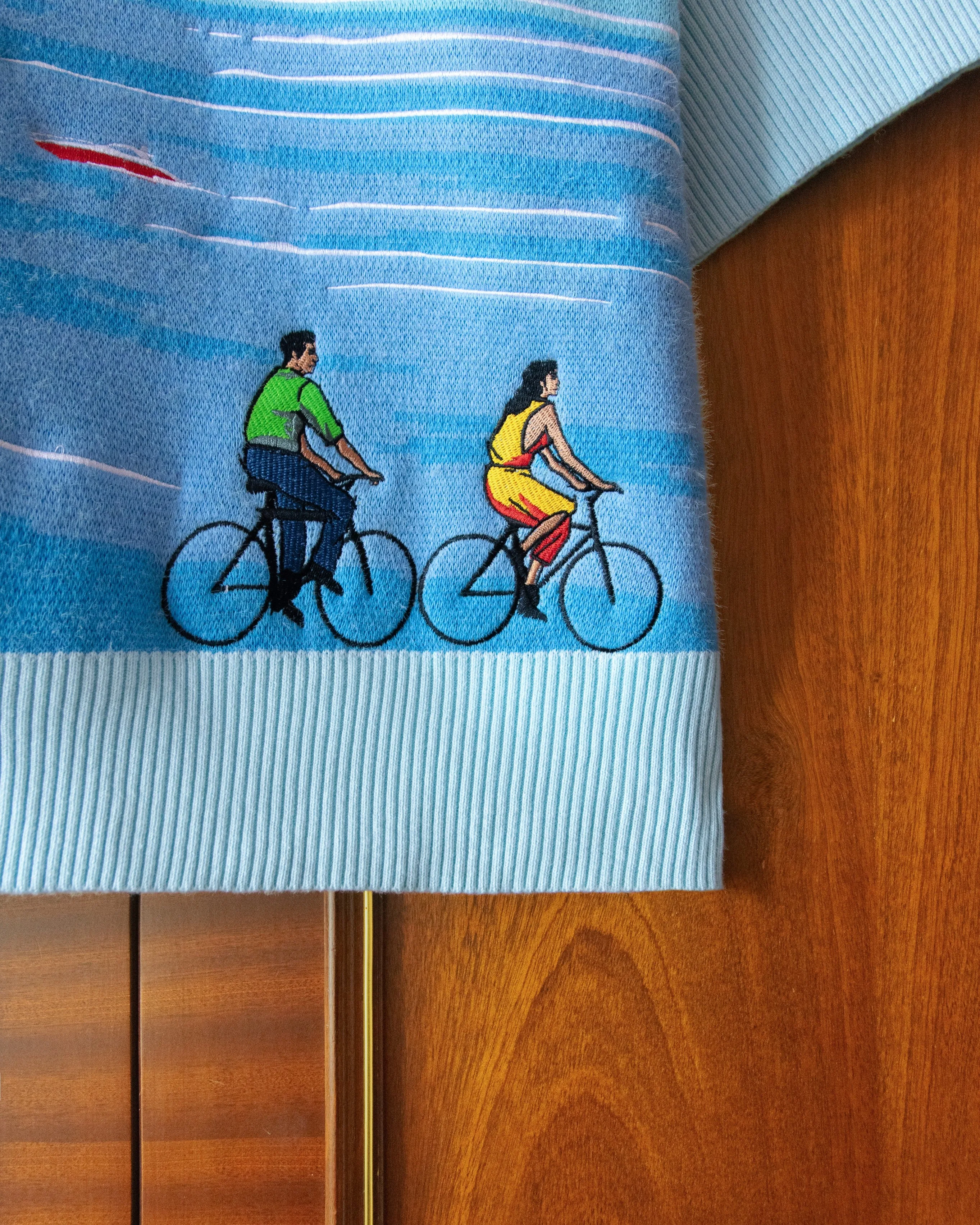 KNITTED SEASIDE RIDE POLO sold by House of Errors product image thumbnail 5