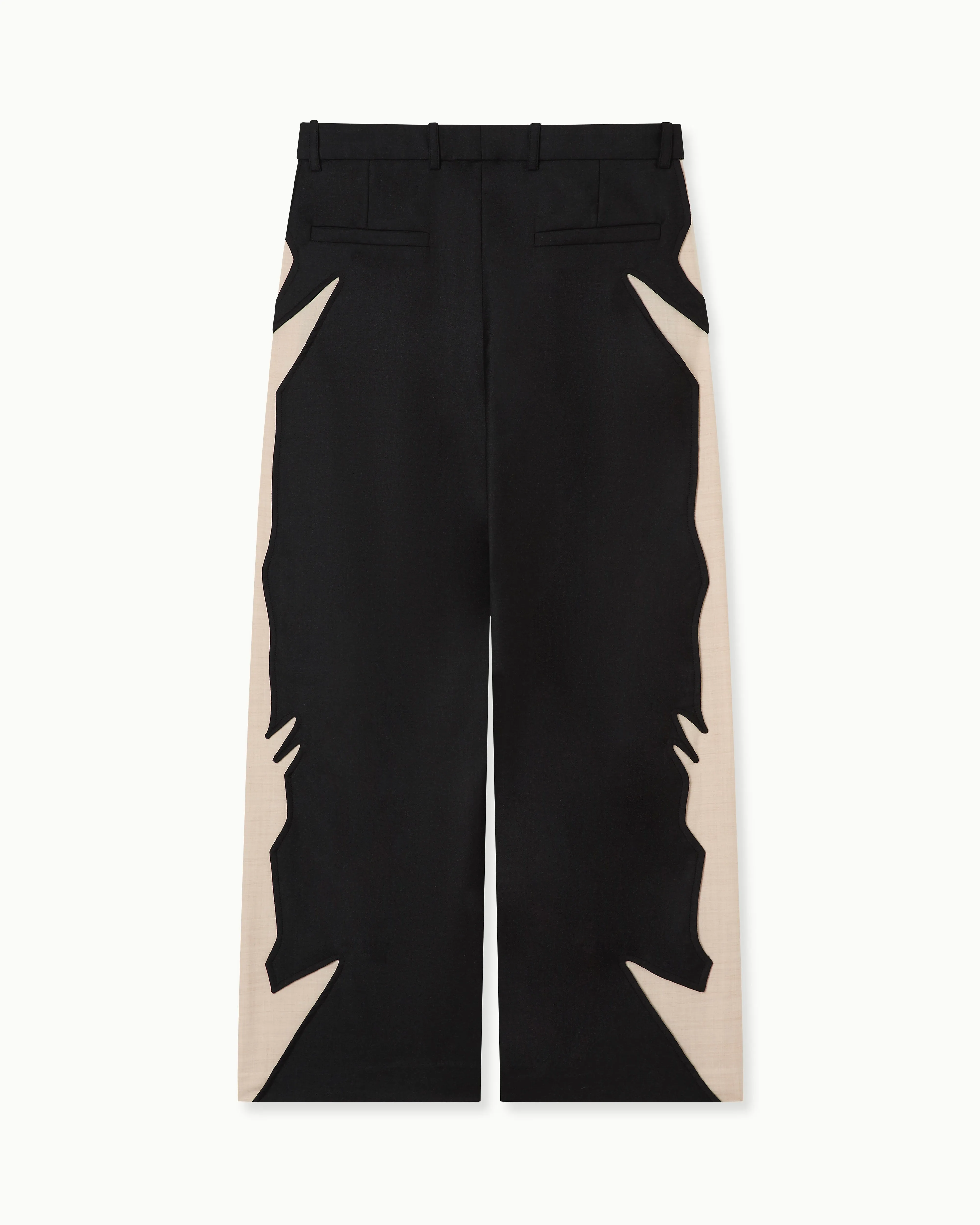 NOIR PANELLED WOOL TROUSERS sold by House of Errors product image thumbnail 3