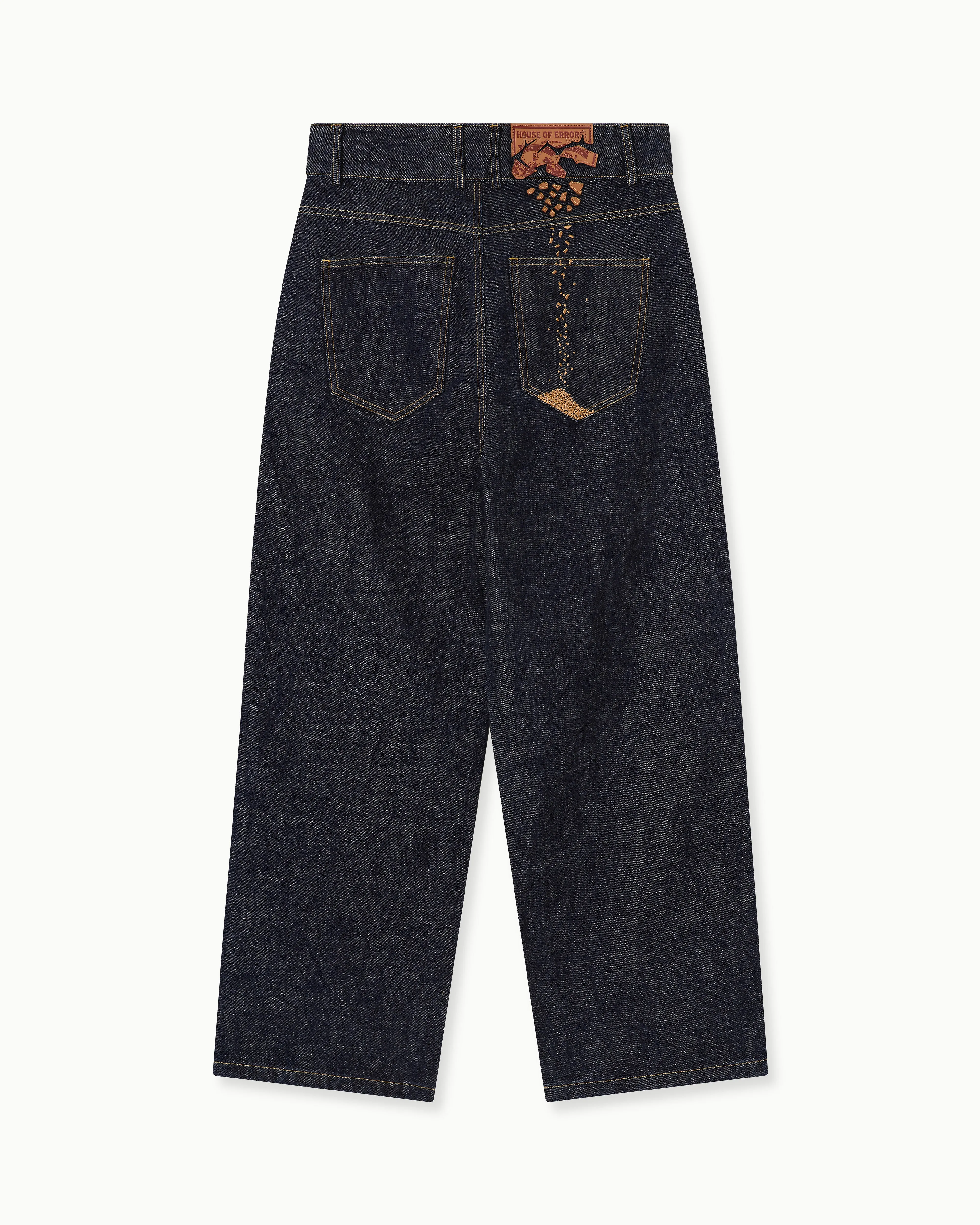 CRUMBLING PATCH JEANS sold by House of Errors
