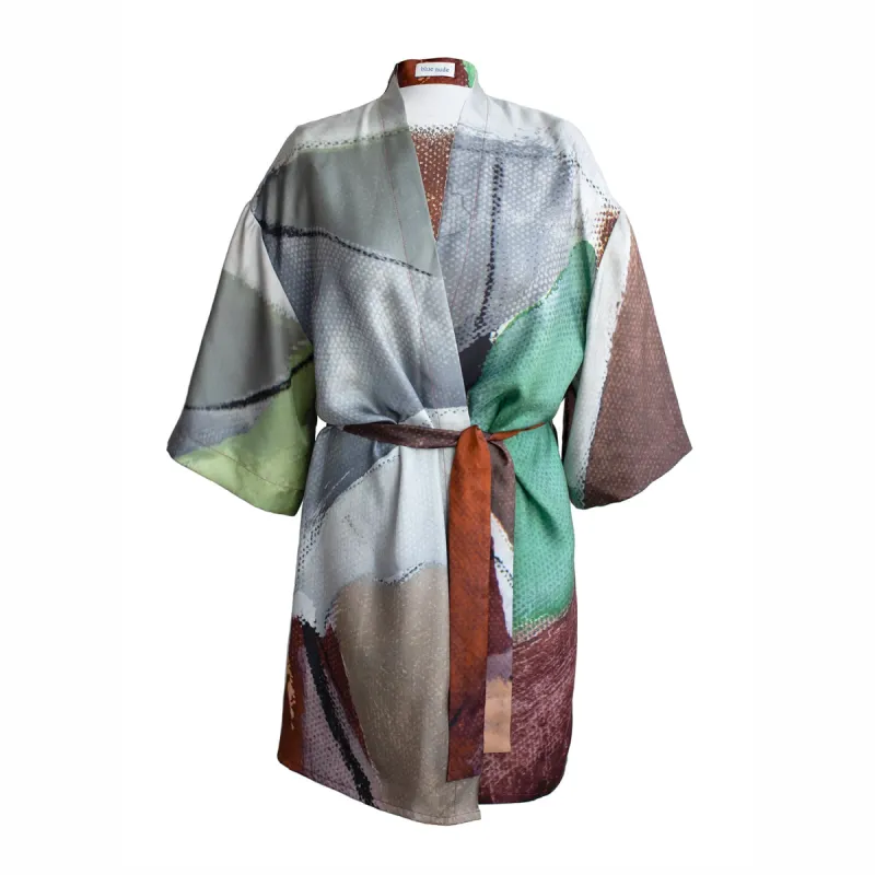 Condesa Silk Kimono sold by Blue Nude