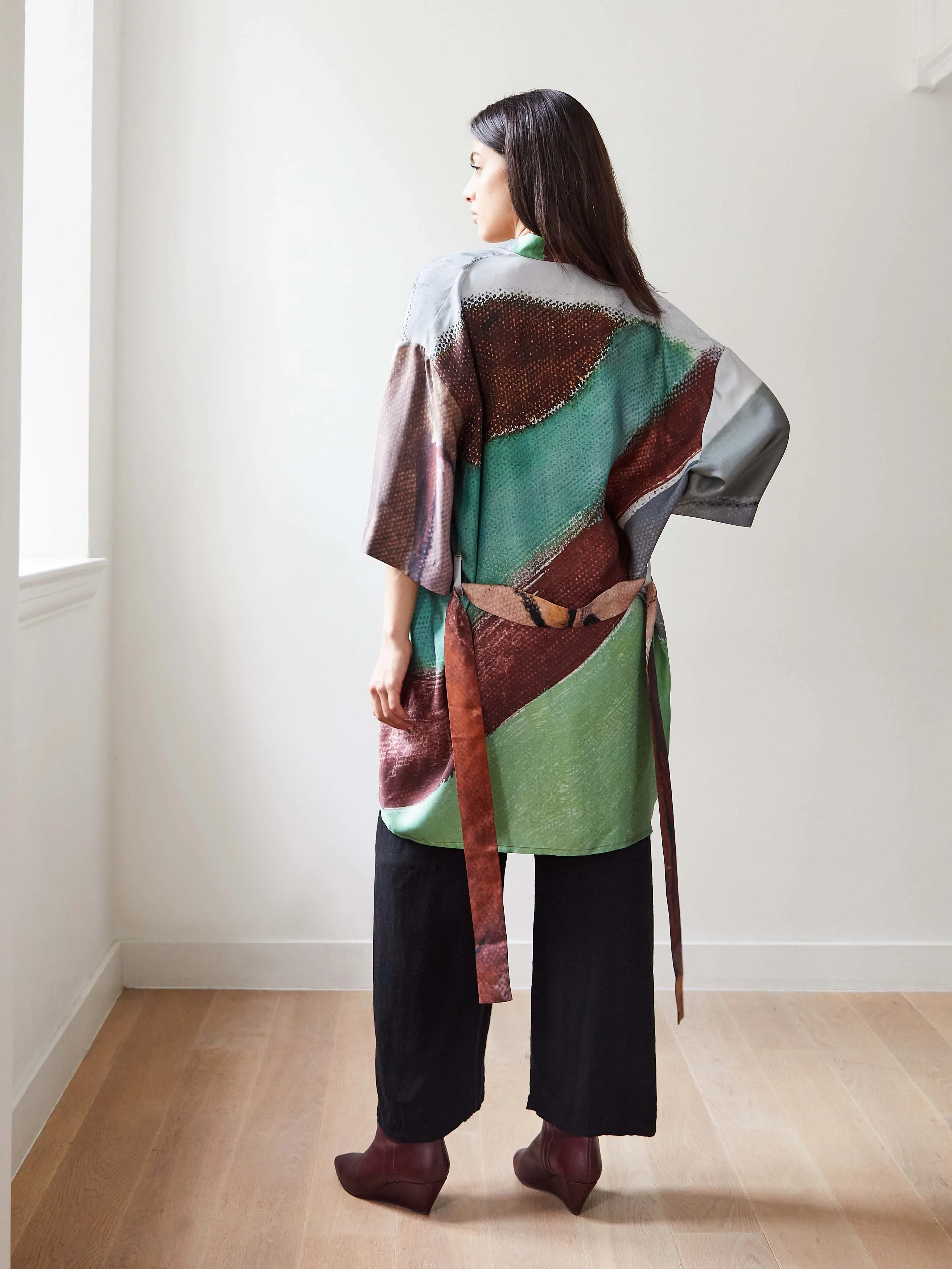 Condesa Silk Kimono sold by Blue Nude product image thumbnail 4