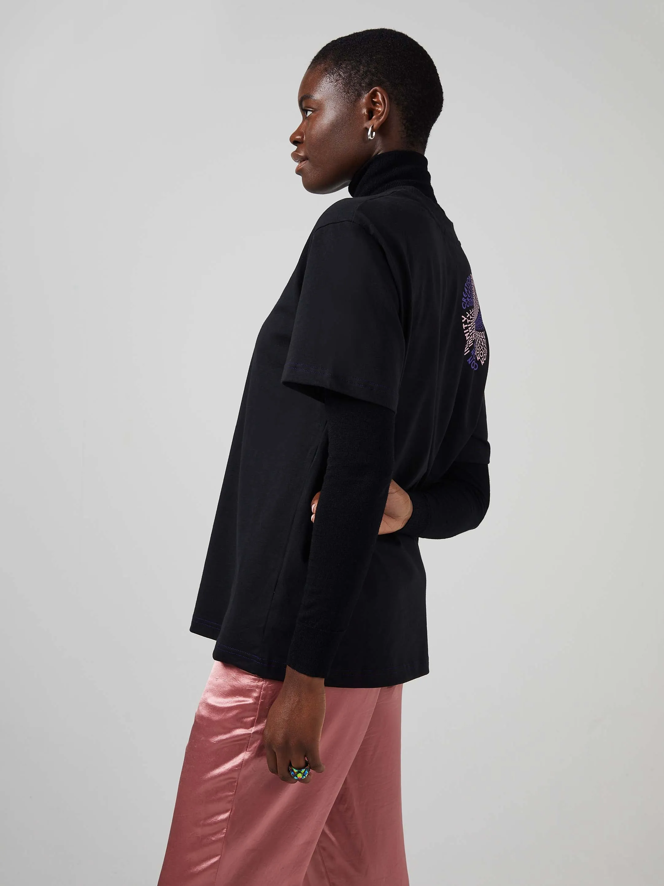 Three Realms Organic Cotton T-Shirt sold by Blue Nude product image thumbnail 5