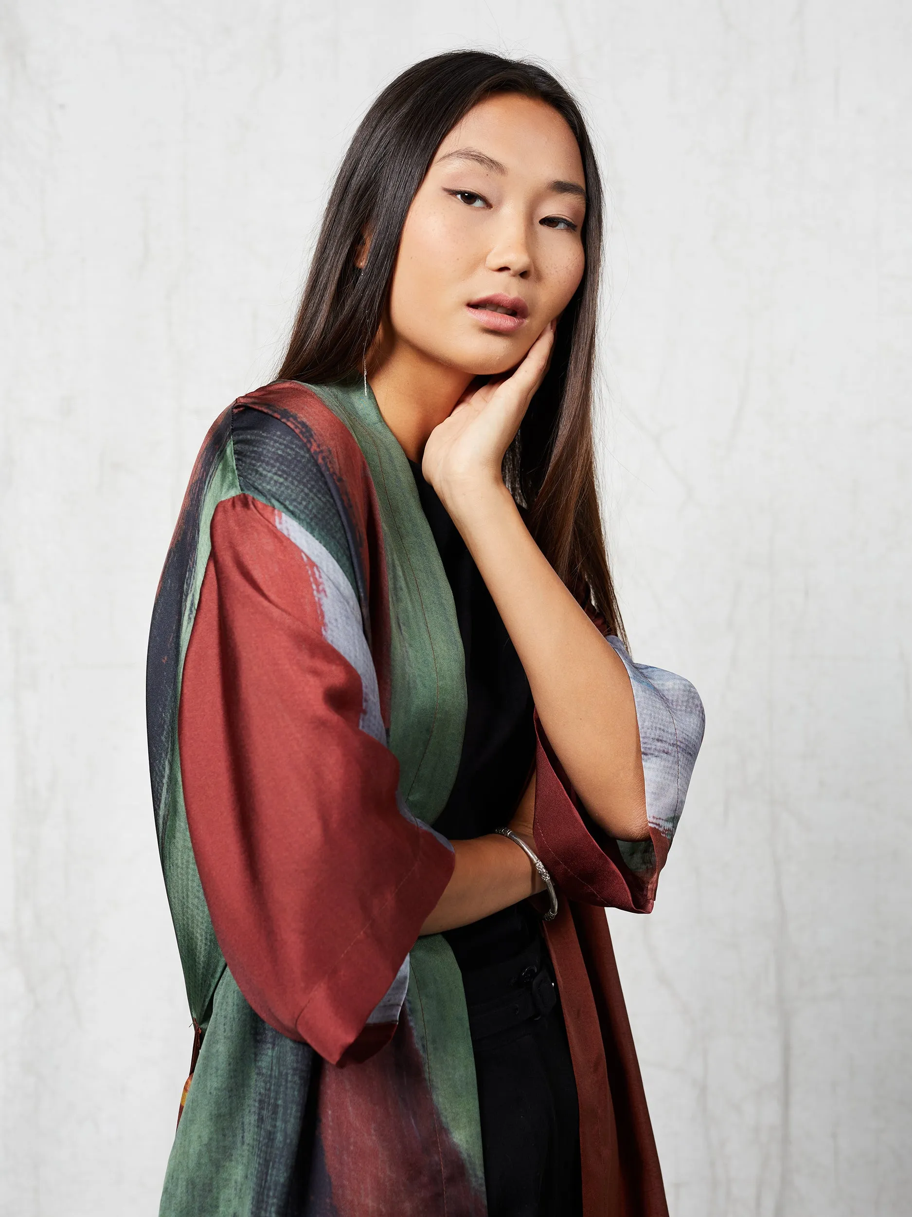 Sal Silk Kimono sold by Blue Nude product image thumbnail 5