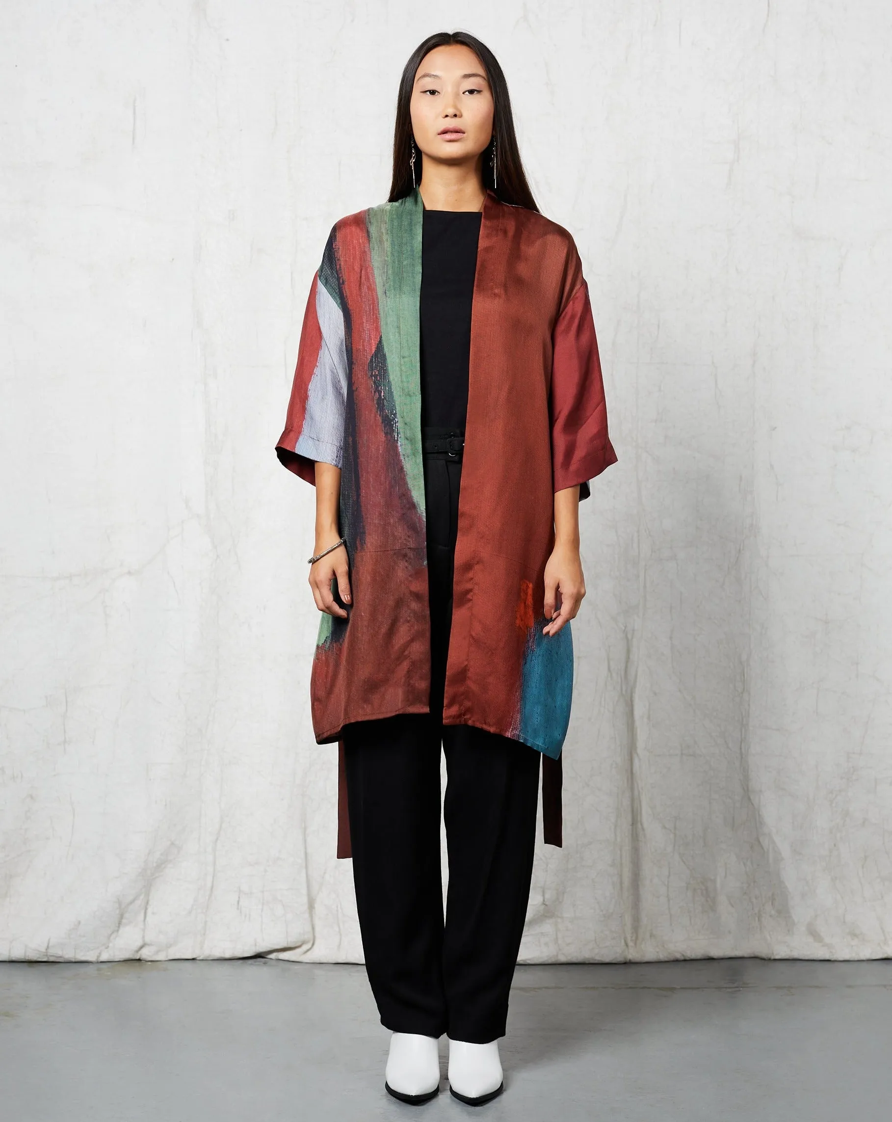 Sal Silk Kimono sold by Blue Nude product image thumbnail 2