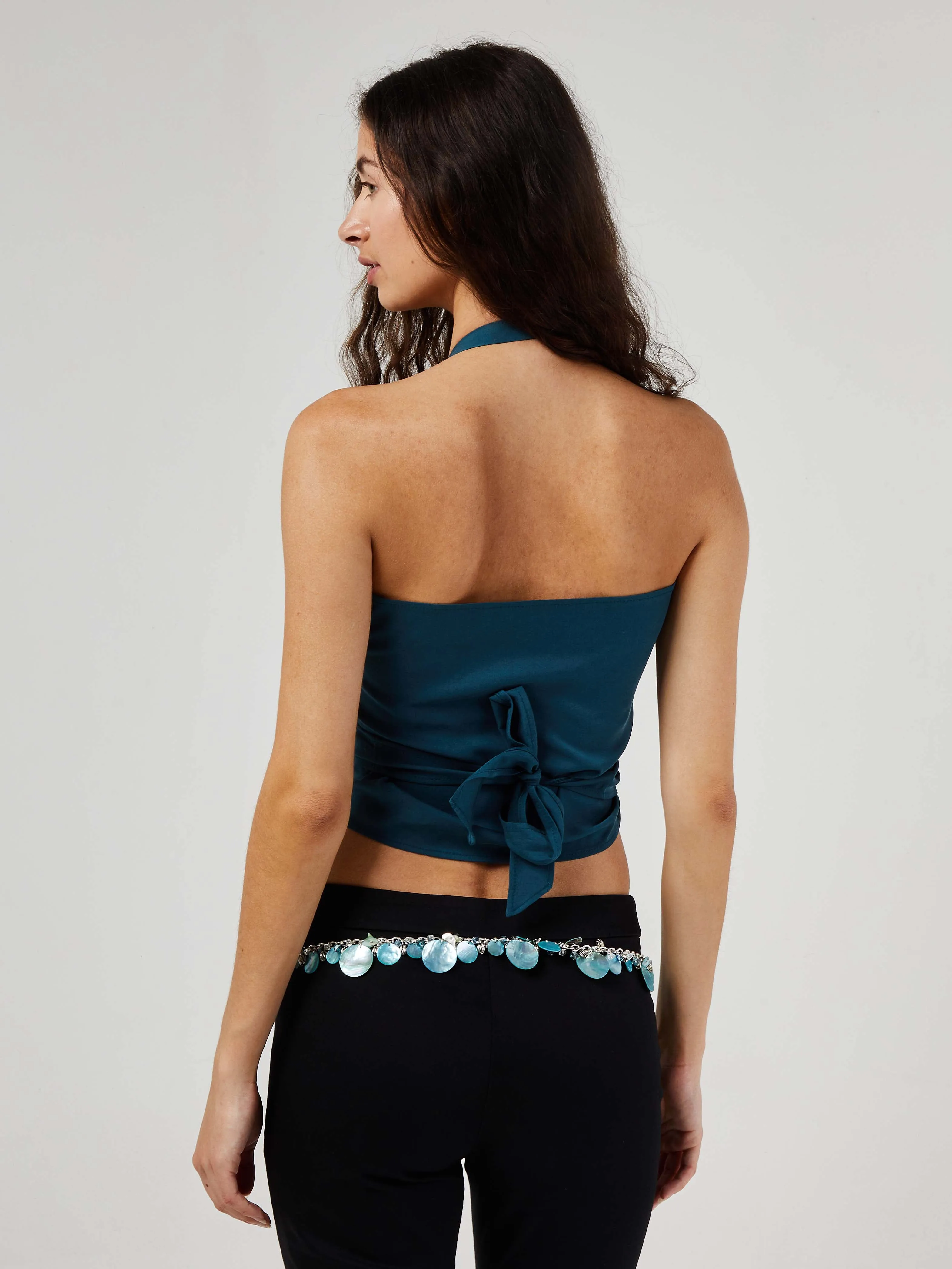 Hedone Wrap Halter Top sold by Blue Nude product image thumbnail 4