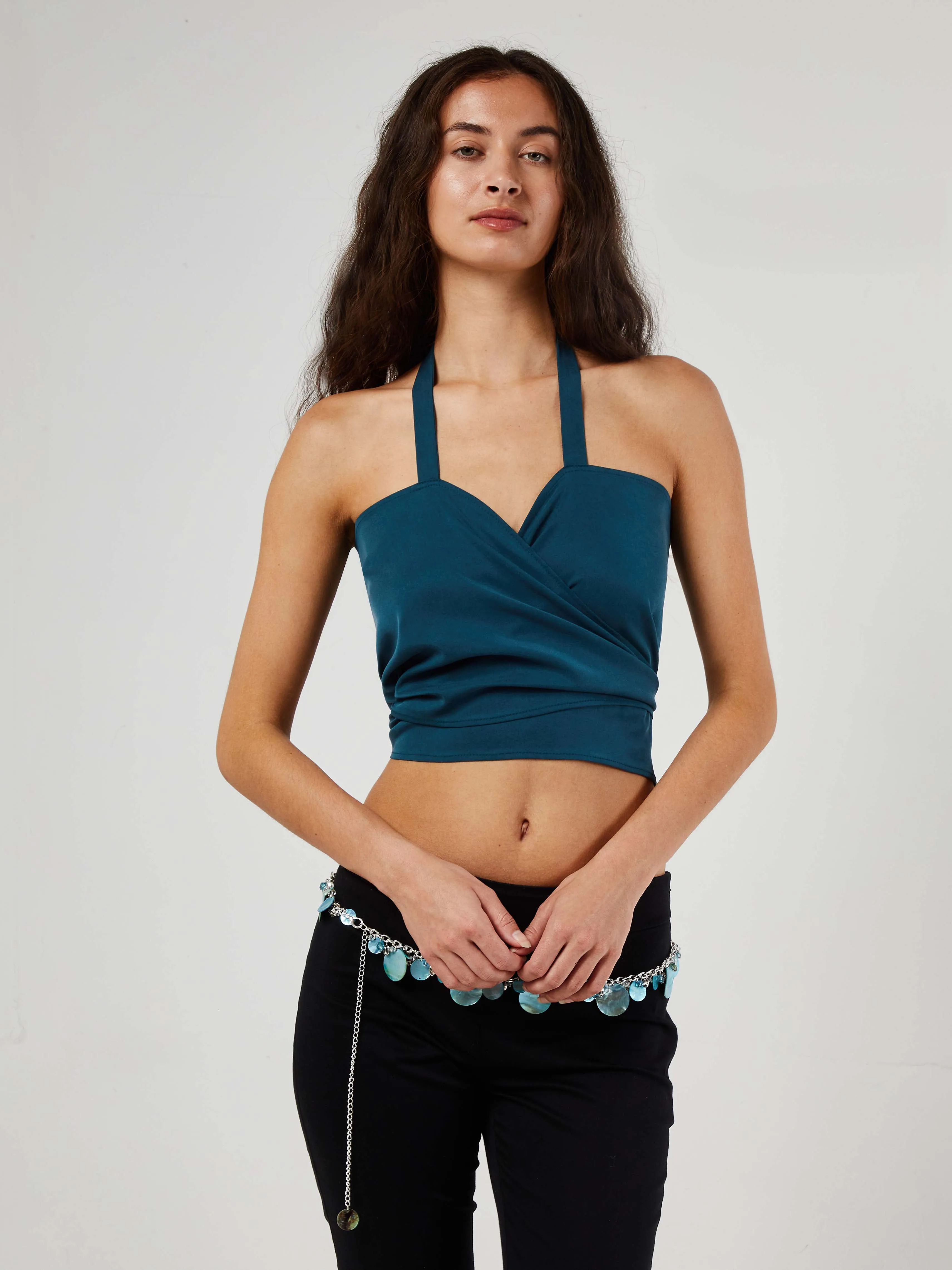 Hedone Wrap Halter Top sold by Blue Nude product image thumbnail 2