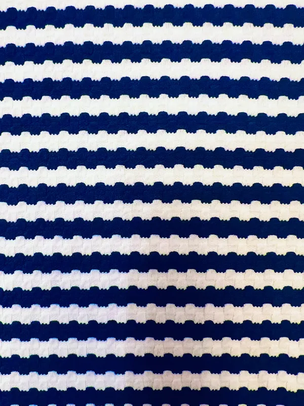 Holly Top - Navy Stripe made by Brakefields